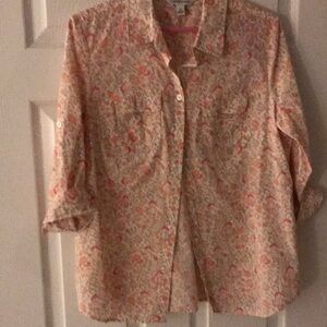 Croft and Barrow size medium blouseq